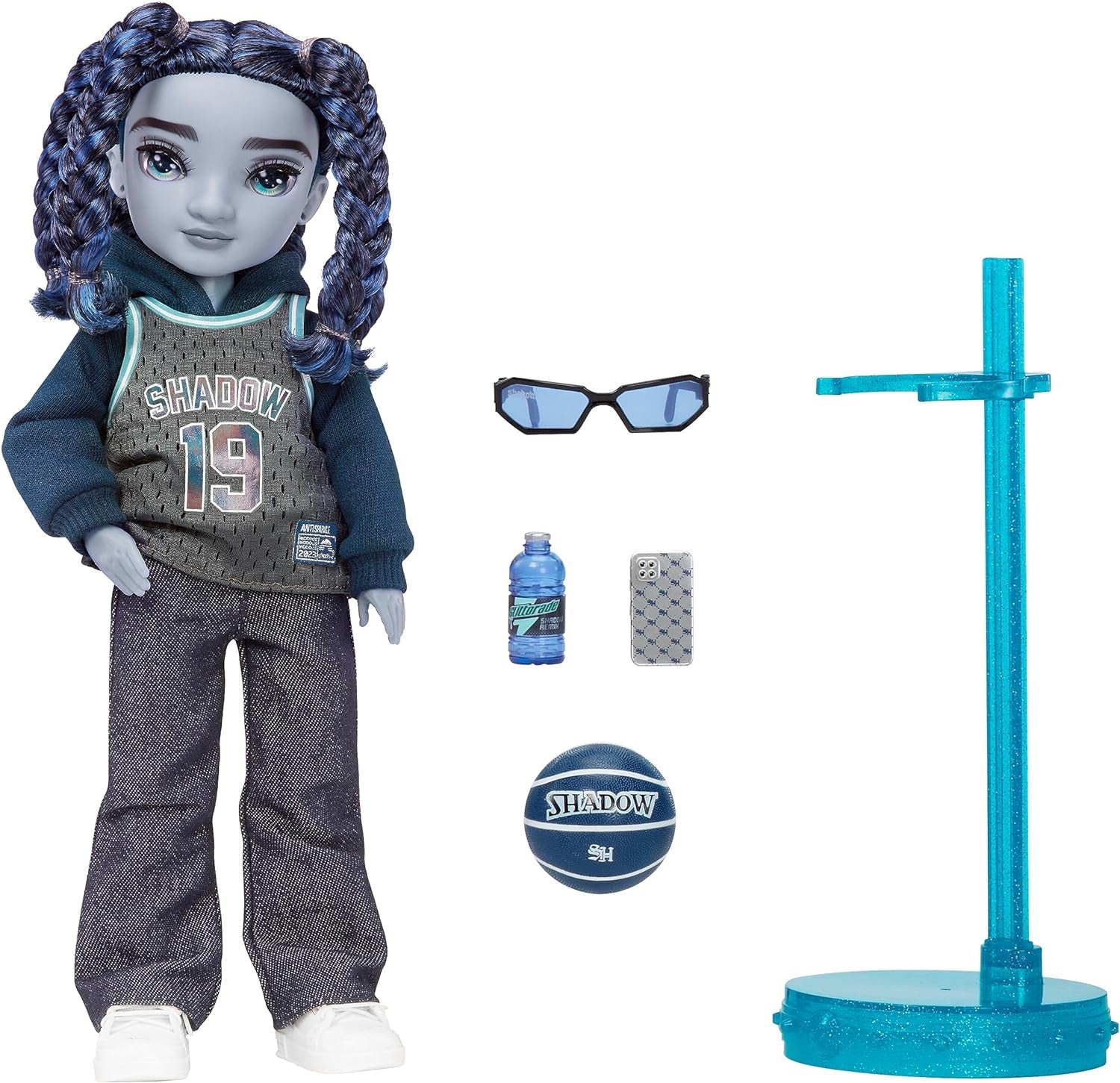 Rainbow High Shadow High Series 3 - Oliver Ocean - Blaue Modepuppe - Junge - Modisches Outfit e altri 10 Bunte Spielaccessoires - Ideale per bambini dai 4 ai 12 anni e bambini