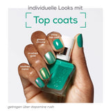 Essie Langanhaltender Nagelleck Top Coat Mit Glänzendem Finish, Maniküre Ohne Uv-Licht, Gel di Essie, Colore: Nr. 00 Top Coat, Trasparente, 1 X 13,5 Ml