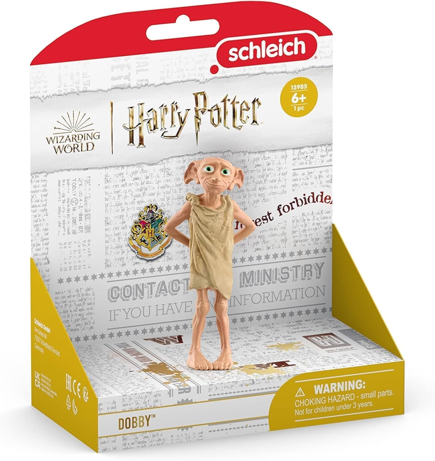 Schleich 13985 Dobby, da 6 anni, figura HARRY POTTER, 3 X 4 X 8 cm Action figures Naty Shop