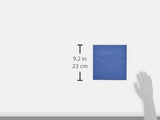 SER4230239 Tovagliolo 40 X 40, 2 veli, 1/4 piega, 100 tovaglioli, 2 veli, bordo liscio, blu