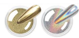 BISHENGYF Polvere per unghie cromata argento – Metal Holo Chromfarbener Nagelpuder, 1G Cromepulver Nägel Glitzer Glänzende Silver Nagelpulver Spiegeleffekt Pigment Nagelkunst, Diy-Design-Dekor Frauen Geschenk