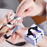 100 modelli per unghie in gel, accessori per unghie artificiali, modelli per unghie autoadesive per nail art, unghie in gel, estensioni per unghie artificiali