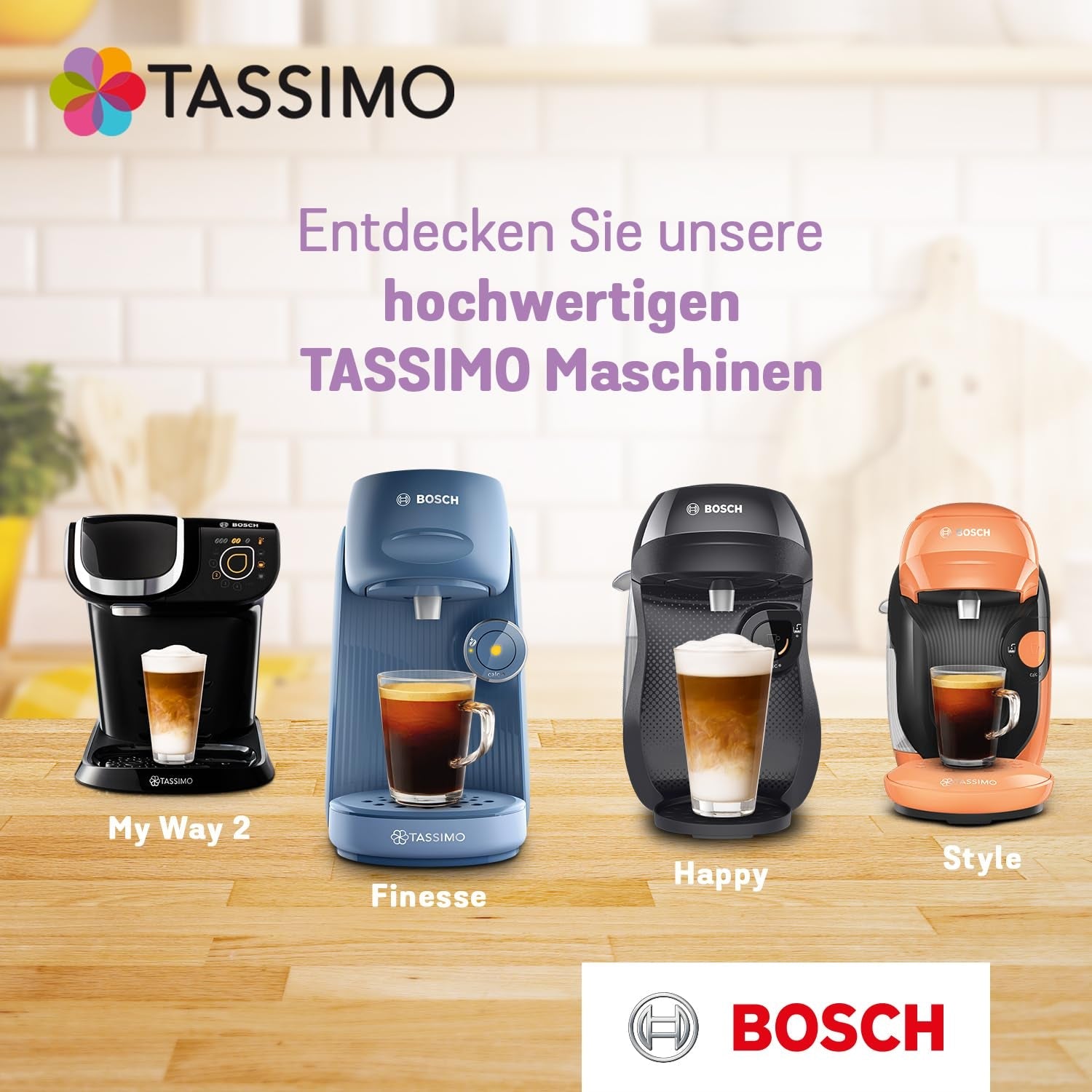 Tassimo Kapseln Cadbury Kakao, 5 x 10 blocchetti, 50 Kakaokapseln