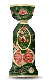 Reber Mozart palline al cioccolato fondente, confezione da 6 con marzapane e torrone, vegan - 1 x 120 g
