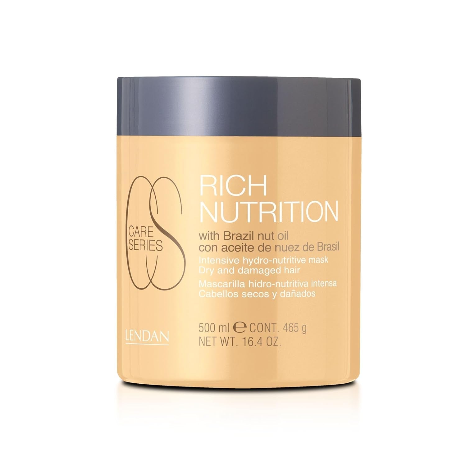 Maschera idratante per capelli - Nutrizione ricca - 500 ml - capelli secchi e danneggiati - con olio di noce del Brasile - nutre e fornisce un'idratazione intensa ai capelli, ripara Naty Shop Hair Mask Titolo predefinito