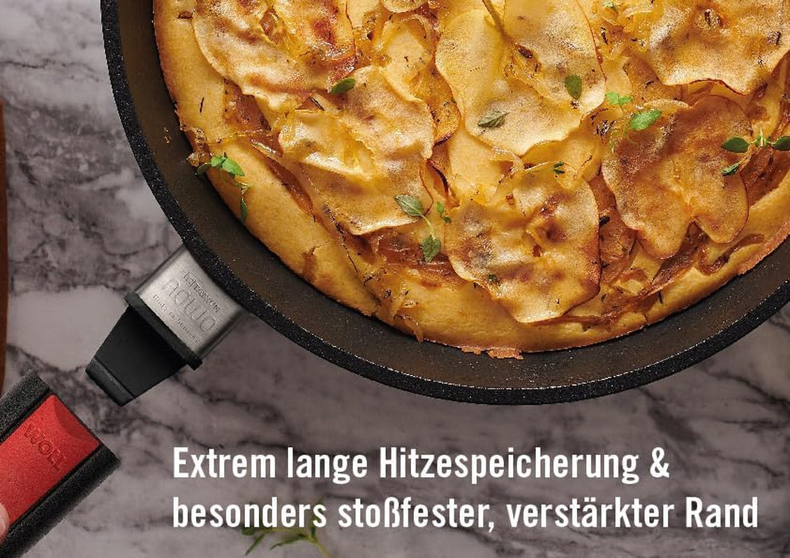 Woll Nowo Titanium Kasserole - Induktiv -, Ø 32 Cm, 8 Cm Hoch, 5.5 Liter, Mit 2 Seitengriffen - Geeignet Für Alle Herdarten Stampi e vassoi per la cottura Naty Shop