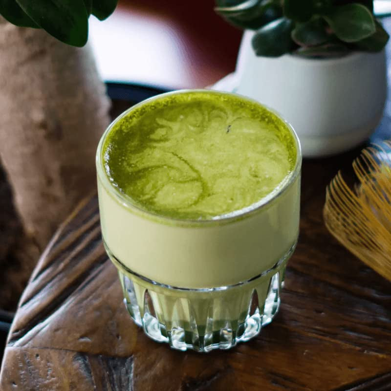 Polvere di tè verde quotidiano Moya Matcha Bio | 250 g qualità giornaliera (III) | Perfetto da consumare con latte macchiato, frullati e limonate...