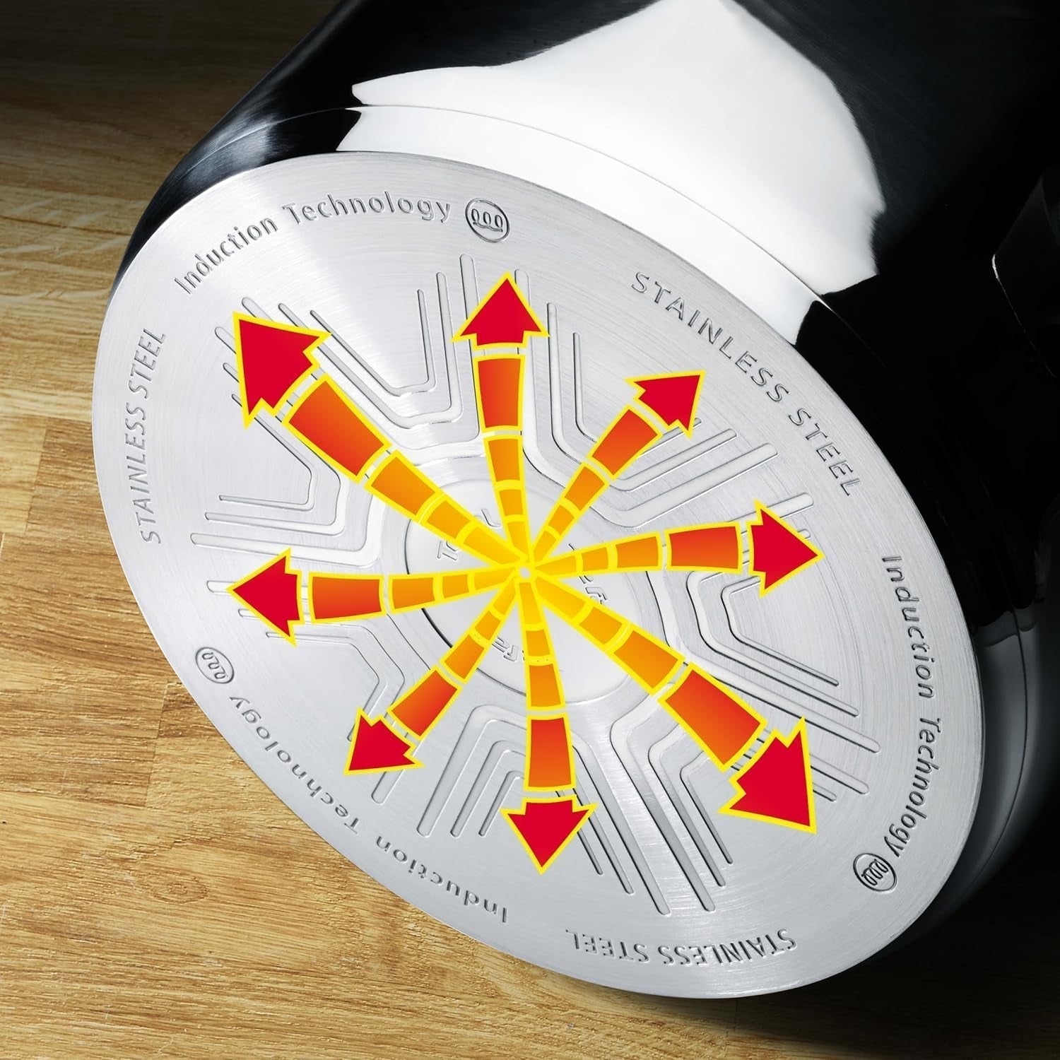 TEFAL VIRTUOSO padella 28 cm, Padella inox, Pentole e Padelle induzione Naty Shop