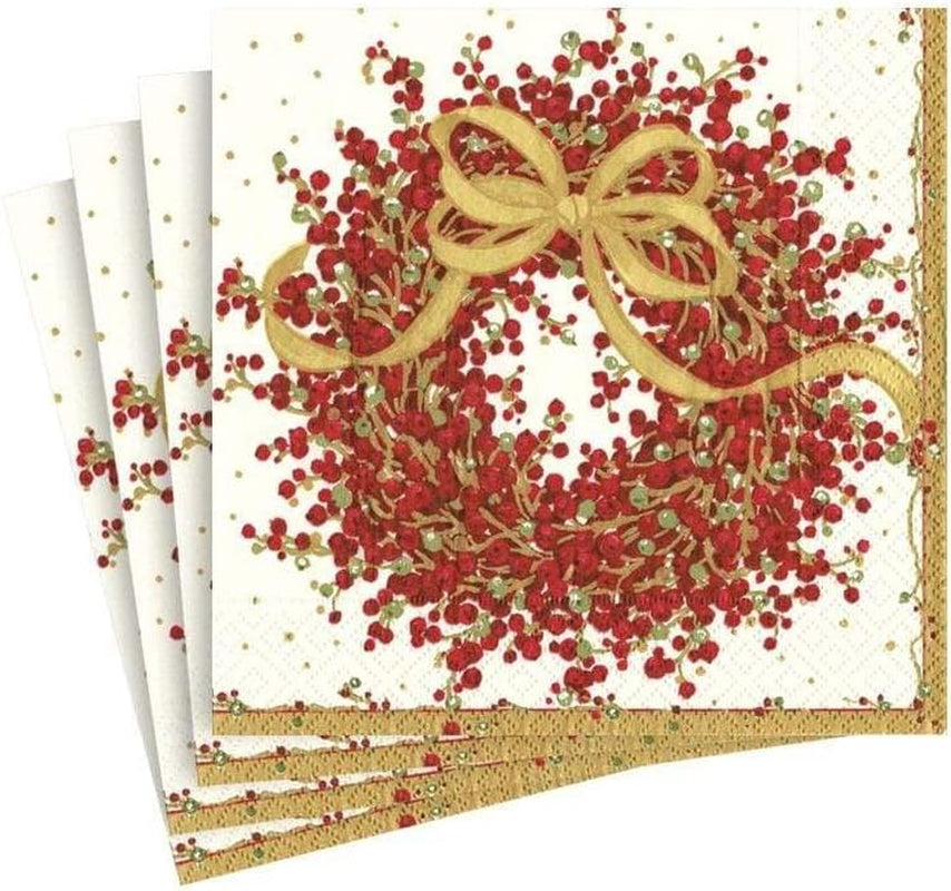 8070C Tovaglioli di carta a tre veli, 20 pezzi, 25 x 25 cm, Pepperberry