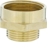 Nipplo filettato in ottone Gardena: connettore in ottone per il collegamento su entrambi i lati, ad es. alle pompe, filettatura tubo 26,5 mm (G 3/4 pollici) (7260-20)