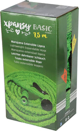 C2607A Hose Basic – Tubo estensibile con pressione acqua, verde, 7,5 metri
