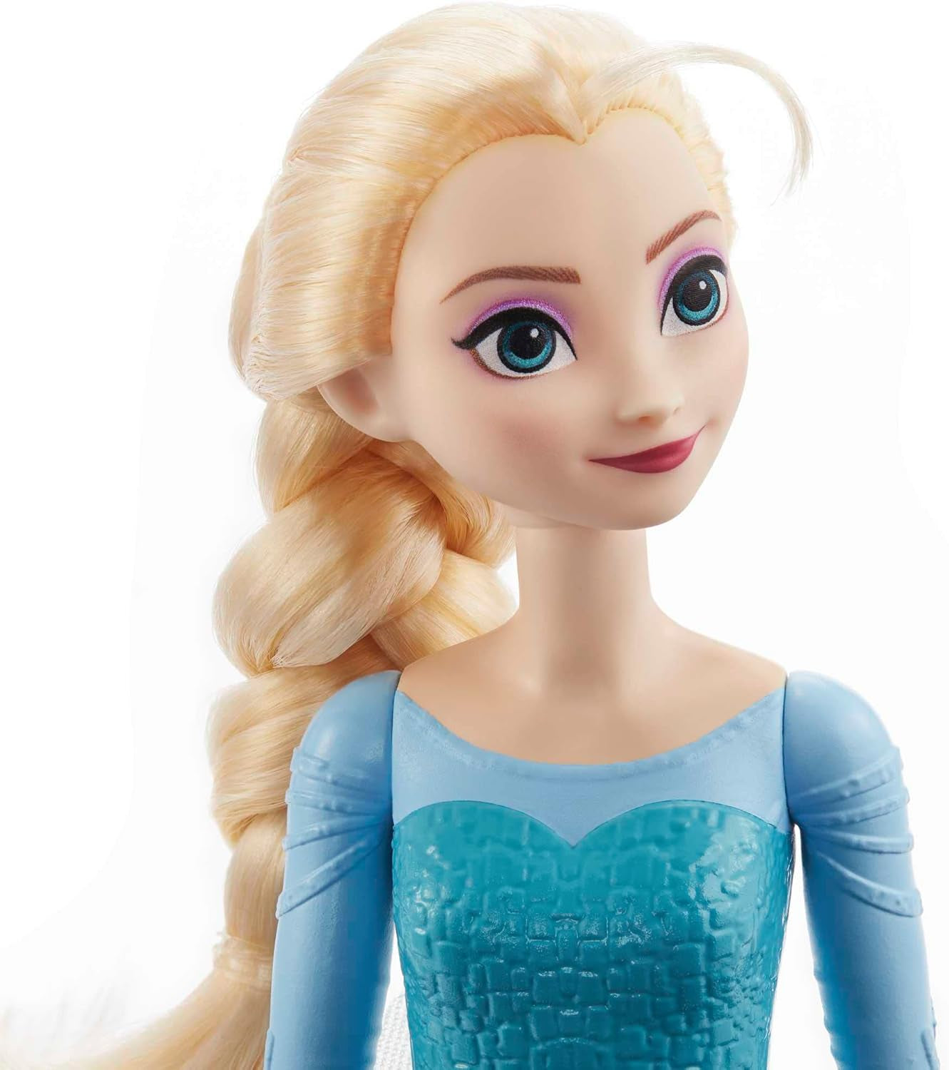 Mattel Disney La Regina dei Ghiacci Elsa, La Regina dei Ghiacci, Capelli Biondi Pettinati, Mobili, Scarpe Rimovibili, Regali Disney, Giocattoli di 3 Anni, Bambole Naty Shop HLW47