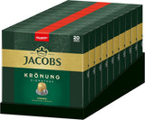 Jacobs Kaffeekapseln Krönung Crema, Intensität 6/12, 10 x 20 Getränke, Compatibile Nespresso* Kaffee Kapseln, 200 Kapseln
