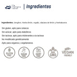 LA TETERA AZUL Infuso ecologico di zenzero e limone. Tè biologico per dimagrire nelle piramidi. Zenzero e limone. 20 piramidi.