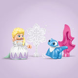 LEGO DUPLO | Disney ELSA e Bruni nella foresta incantata, Ice Queen 4 personaggi giocattolo per bambini di 2 anni, regalo prescolare per ragazze e ragazzi 2+ anni, basato su Frozen 2 10418 Set da costruzione Beuche den LEGO-Store