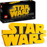 LEGO Star Wars 75407 Mattoncini con logo Star Wars - Set da costruzione da collezione per adulti - Modello cultura pop - pezzo da esposizione da scrivania - Idea regalo per fan adulti e adolescenti Set da costruzione Besuche den LEGO-Store Titolo predefinito