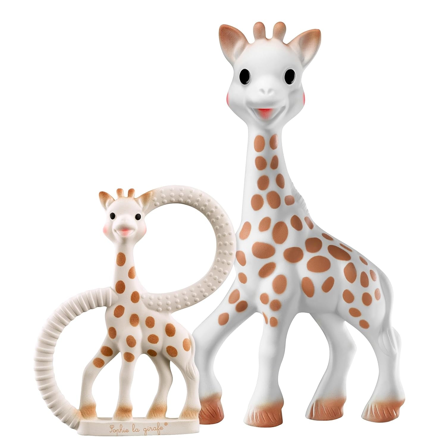 Sophie la Giraffa - Confezione regalo per bebè + Massaggiagengive - 100% gomma naturale - Set di attività per bebè - Giocattolo per l'apprendimento precoce