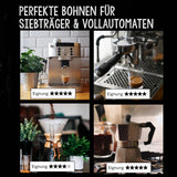 - Kaffeebohnen 2kg - Geröstet extra lento - wenig Säure und Bitterstoffe - Barista-Qualität - Finest Cream - Best Espresso für Fullyautomaten - 4 x 500 g