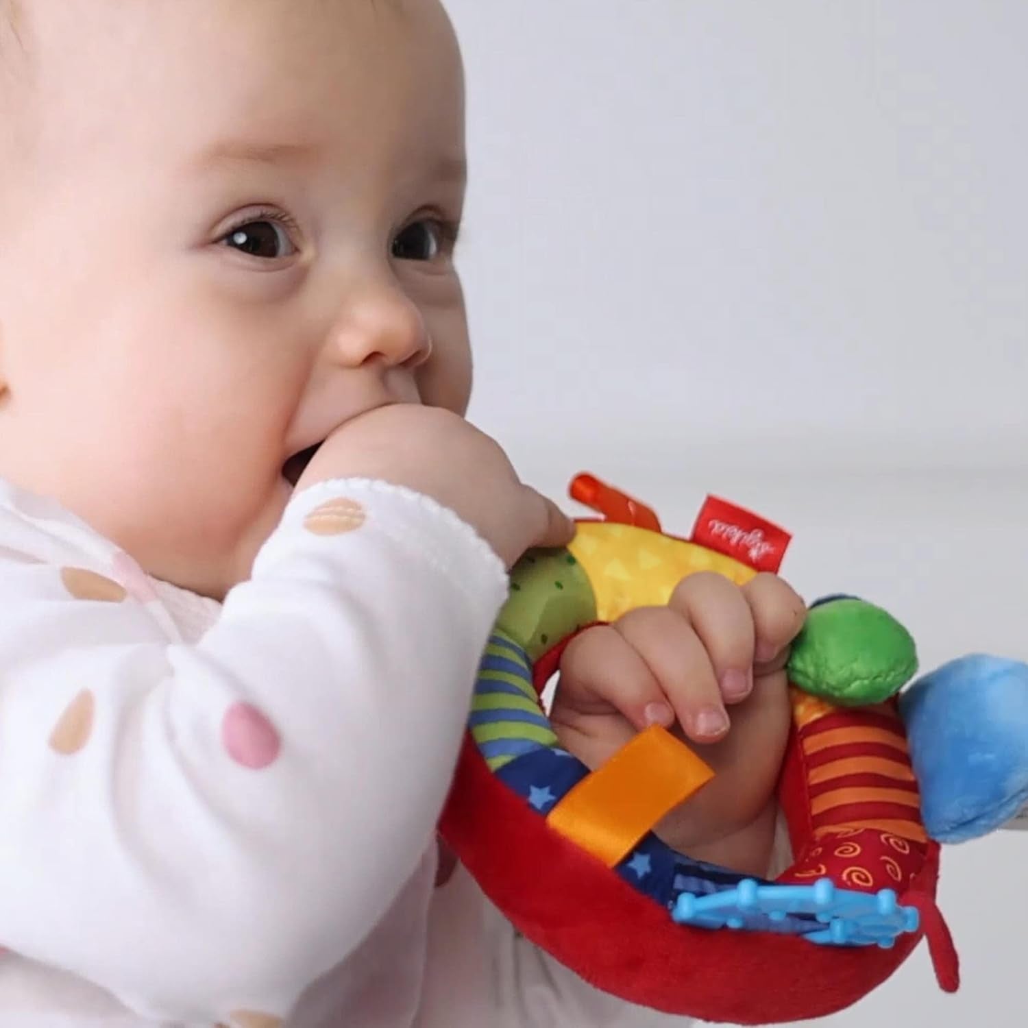 SIGIKID 40490 Anello attivo Baby Activity PlayQ Giocattolo per bambine e bambini consigliato per bambini a partire da 3 mesi multicolore Baby Toys Naty Shop