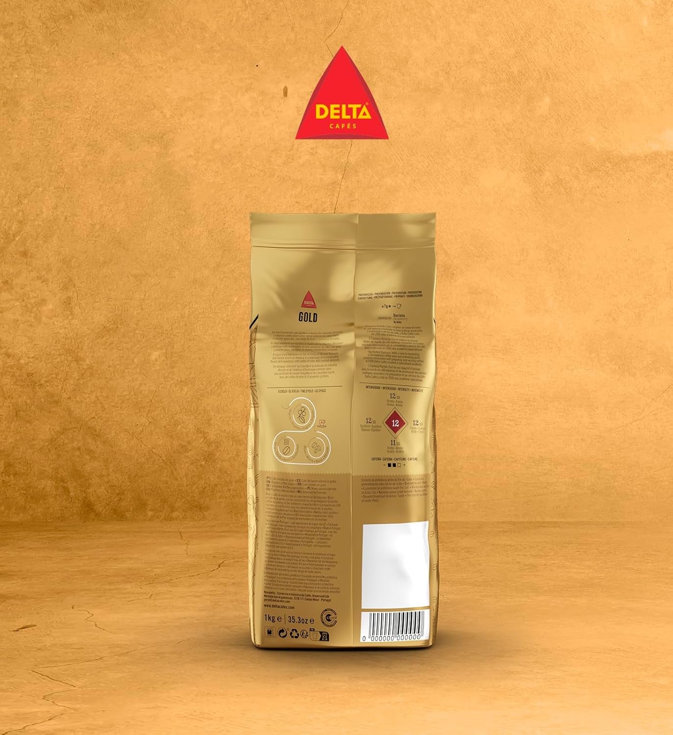 Caffè Delta GOLD in grani (1kg)
