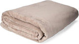 HOMLA Soffice e calda coperta in pile rosso - per divano e letto Comoda coperta Coperta per divano Coperta per soggiorno - di facile manutenzione 150 X 200 cm Letti e coperte rosa Besuche den HOMLA-Store Beige Mukava Poliestere 200X220 cm