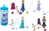 Mattel Disney Frozen Ice Reveal Squishy Ice Gel Doll e 6 sorprese, incluso il personaggio degli amici e gli accessori (le bambole possono variare) HRN77 Naty Shop Dolls Snow Color Reveal Dolls