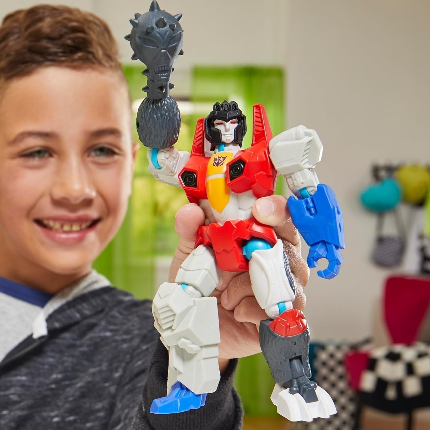 Transformers Mixmashers Starscream Action Figure personalizzabili e accessori Action Figures Naty Shop