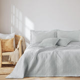 Ameliahome Copriletto 170X210 Cm Copriletto double face Trapuntatura ad ultrasuoni Poliestere Ophelia Verde scuro Letti e coperte Besuche den AmeliaHome-Store Ophelia Argento 170X210 Cm