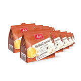 Melitta BellaCrema La Crema gemahlener Röstkaffee in Kaffee-Pads 10 x 16 Pads, Kaffeepads für Pad-Machine, medium Röstung, geröstet in Deutschland, Stärke 3, im Tray
