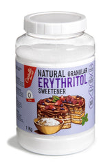 Natürliches Erythrit - Zucca di cristallo | 10G = 7GZucker | Natürlicher Zuckerersatz - 0 Kalorien - 0 Glykämischer Index - Keto Und Paleo - 0 Netto-Kohlenhydrated - Kein GVO - Castello since 1907-1Kg Dolcificanti Naty Shop 1 Kg (1Er Pack)