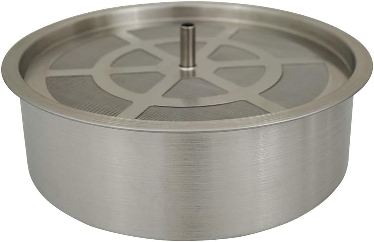 Macchina per caffè espresso Saro con filtro tondo - 6,75 L / 40 tazze - acciaio inox - funzione erogazione e mantenimento in caldo - rubinetto di sicurezza - vetro spia - 1,5 kW - modello SAROMICA 6005