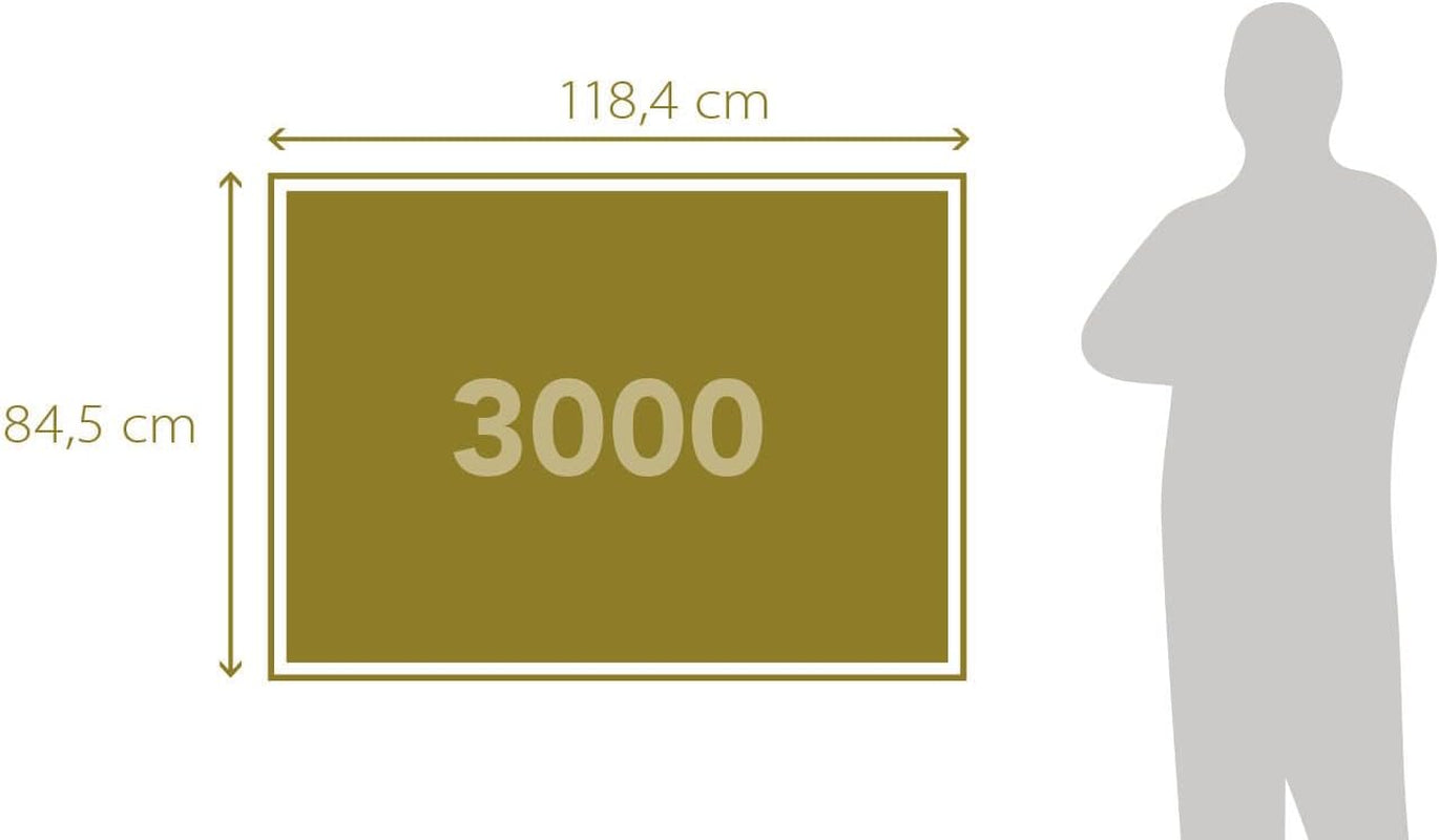 Clementoni 33550 Parigi da sogno - Puzzle 3000 pezzi dai 9 anni, Puzzle colorato per adulti dai colori vivaci, Gioco di abilità per tutta la famiglia, Simpatica idea regalo Puzzle Naty Shop