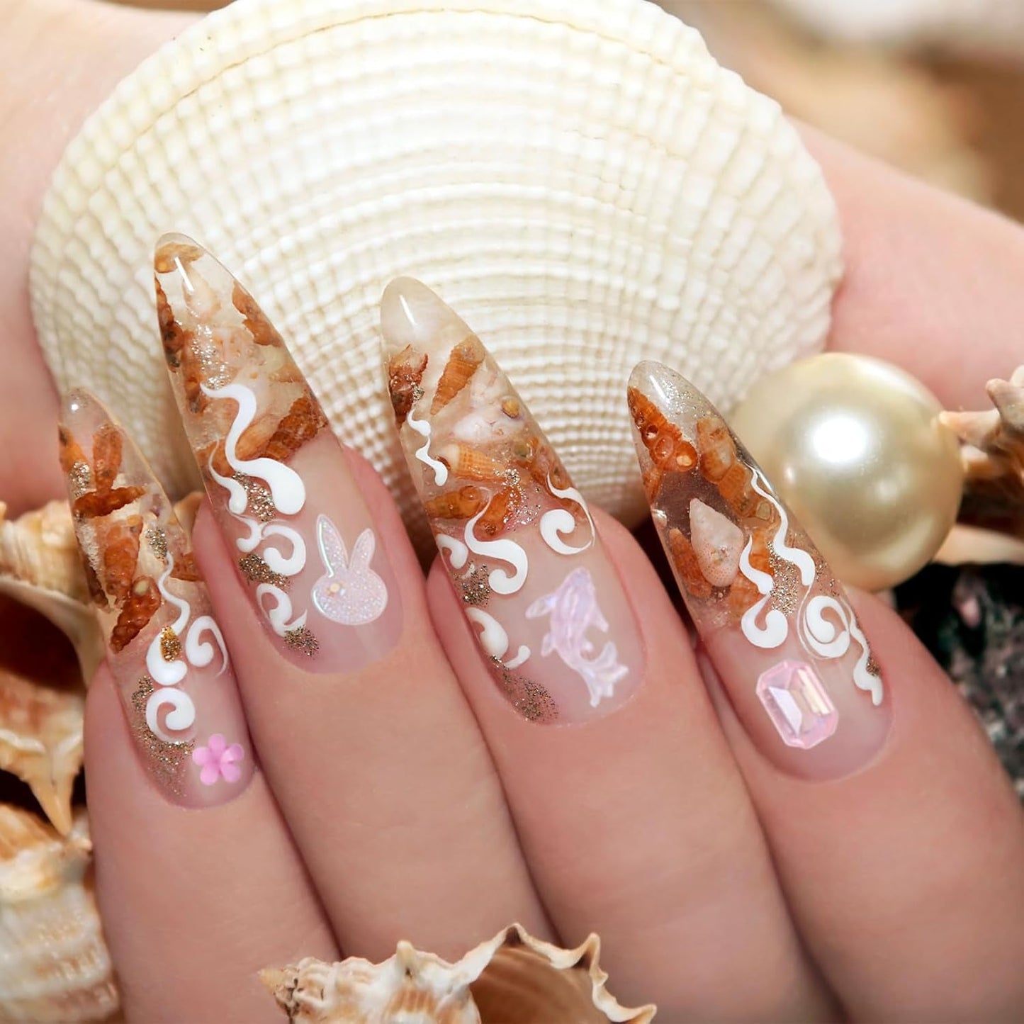 100 pz Ciondoli per unghie con fiocco Y2K 3D Resina Fiore Camelia Ciondoli per unghie Kawaii Strass Decorazioni per nail art, Modelli, Accessori artigianali fai-da-te (Rosa)