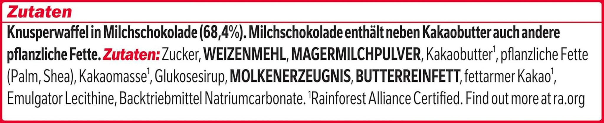 Nestlé Mini XXL Barrette di cioccolato Barrette di wafer croccanti al cioccolato al latte Confezione da 4 (1 x 301 g)