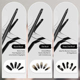 Nagel Pinsel 8 pezzi Pinsel per gel, Nageldesign Gel Pinsel Dotting Painting Line Pen per Nagelack Gel Acryl Nagel Pinsel Nailart Kit Acryl Pinsel Fineliner Nägel Selber Machen