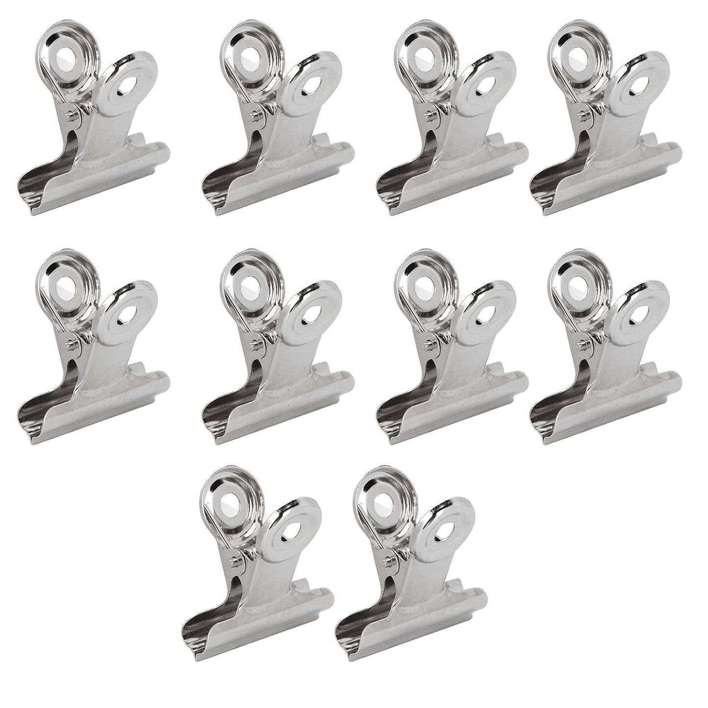 10 pezzi clip per unghie clip in metallo clip per estensione unghie strumento per nail art fissatore in fibra di vetro accessori per nail art attrezzatura pratica durevole salone fai da te per la casa