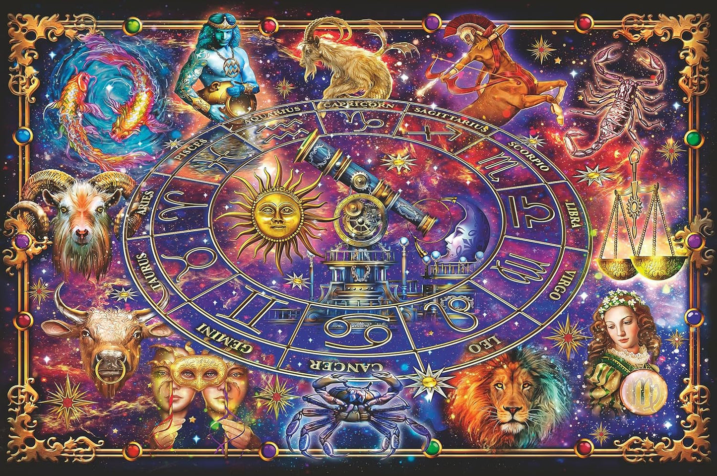 Ravensburger Puzzle 16718 - Segni Zodiacali - Puzzle da 3000 pezzi per adulti e bambini dai 14 anni Puzzle Naty Shop Titolo predefinito