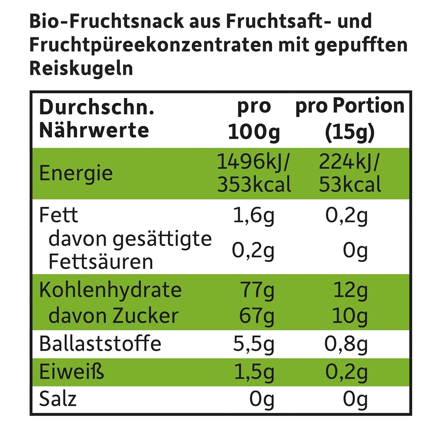 FRECHE FREUNDE Gelatine di frutta bio, lecca lecca di mela, lampone e riso, snack dolce alla frutta per bambini, senza glutine, vegano, confezione da 20 (20 x 30 g)