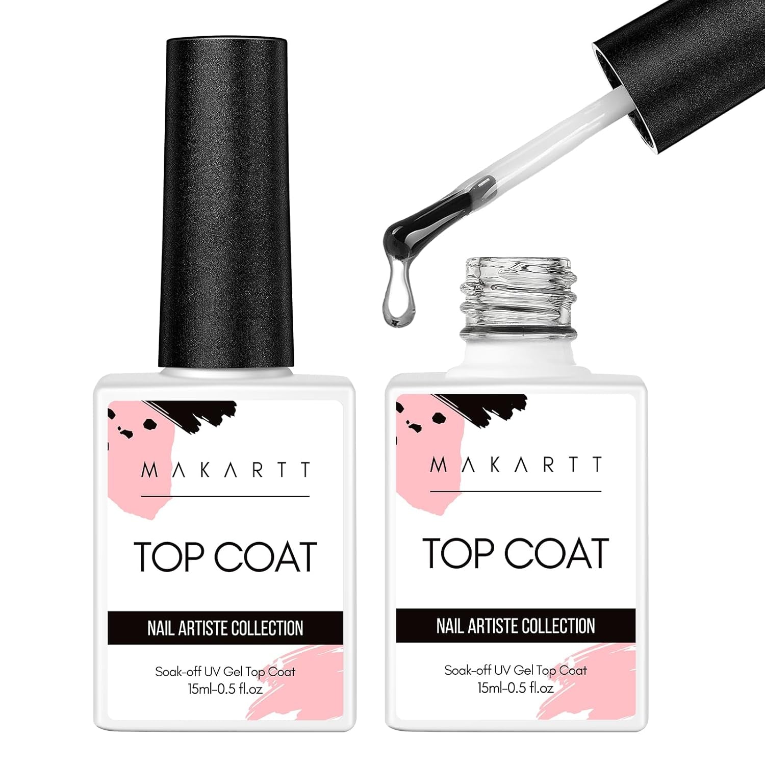 Makartt Blooming Gel Nail Polish - Estensore per smalto gel Blooming da 15 ml con colore marmorizzato, vernice gel, disegni per unghie manicure fai da te, fiori, animali, acquerello, kit manicure magico