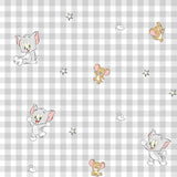 Non ancora Trapunta 100% cotone, fantasia Tom Jerry Vichy, per letti larghi 90 cm (90 X 200 cm) Trapunte e trapunte Naty Shop