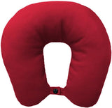 Lemos Home Cuscino per il collo con imbottitura in microfibra, cuscino di supporto per il collo, comodo cuscino da viaggio per aereo, auto, ufficio, ideale per campeggio, vacanze e gadget da viaggio (verde menta)