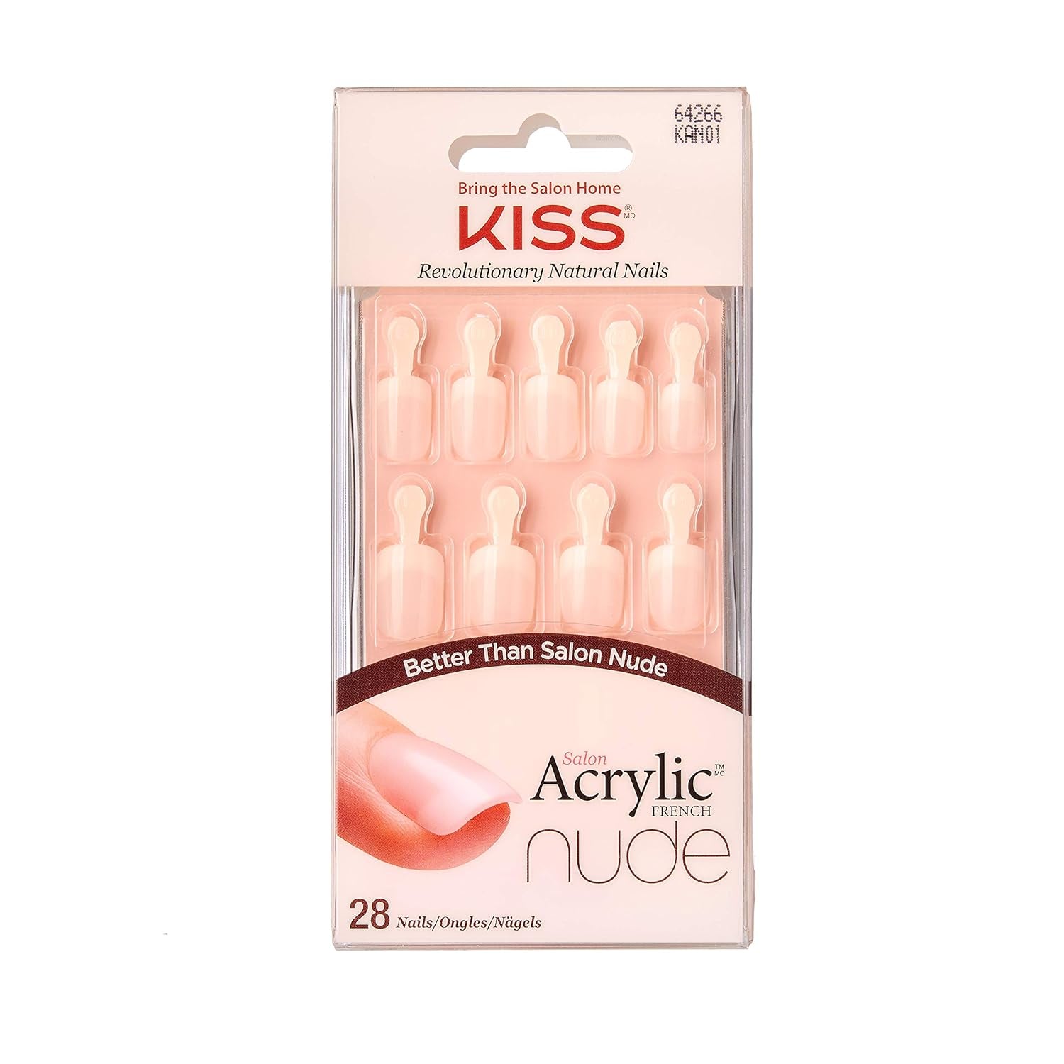 Kiss Nude Nails Cashmere & Nude Nails Unghie stupende