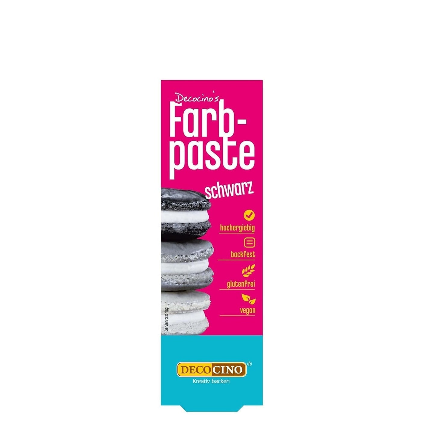 DECOCINO pasta colorante rosa - 20 g - Colorante alimentare, ideale per colorare torte, fondenti e creme - Privo di azoacidi grassi e glutine