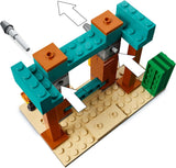 LEGO Minecraft Set videogioco The Illager Desert Patrol per bambini, mini giocattolo dell'avamposto e tre minifigure tra cui il saccheggiatore, il servo e il cavaliere dei cactus 21267 Set di costruzione Besuche den LEGO-Store