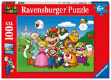 Puzzle per bambini 100 pezzi XXL - Nintendo Super Mario Fun Puzzle Naty Shop Singolo Singolo