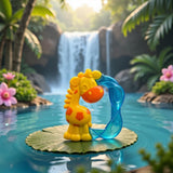 Playgro Jerry Giraffa Massaggiagengive - Massaggiagengive per neonati - Massaggiagengive in silicone - Massaggiagengive in silicone - Aiuto per la dentizione - Silicone - Massaggiagengive per neonati - Colorato