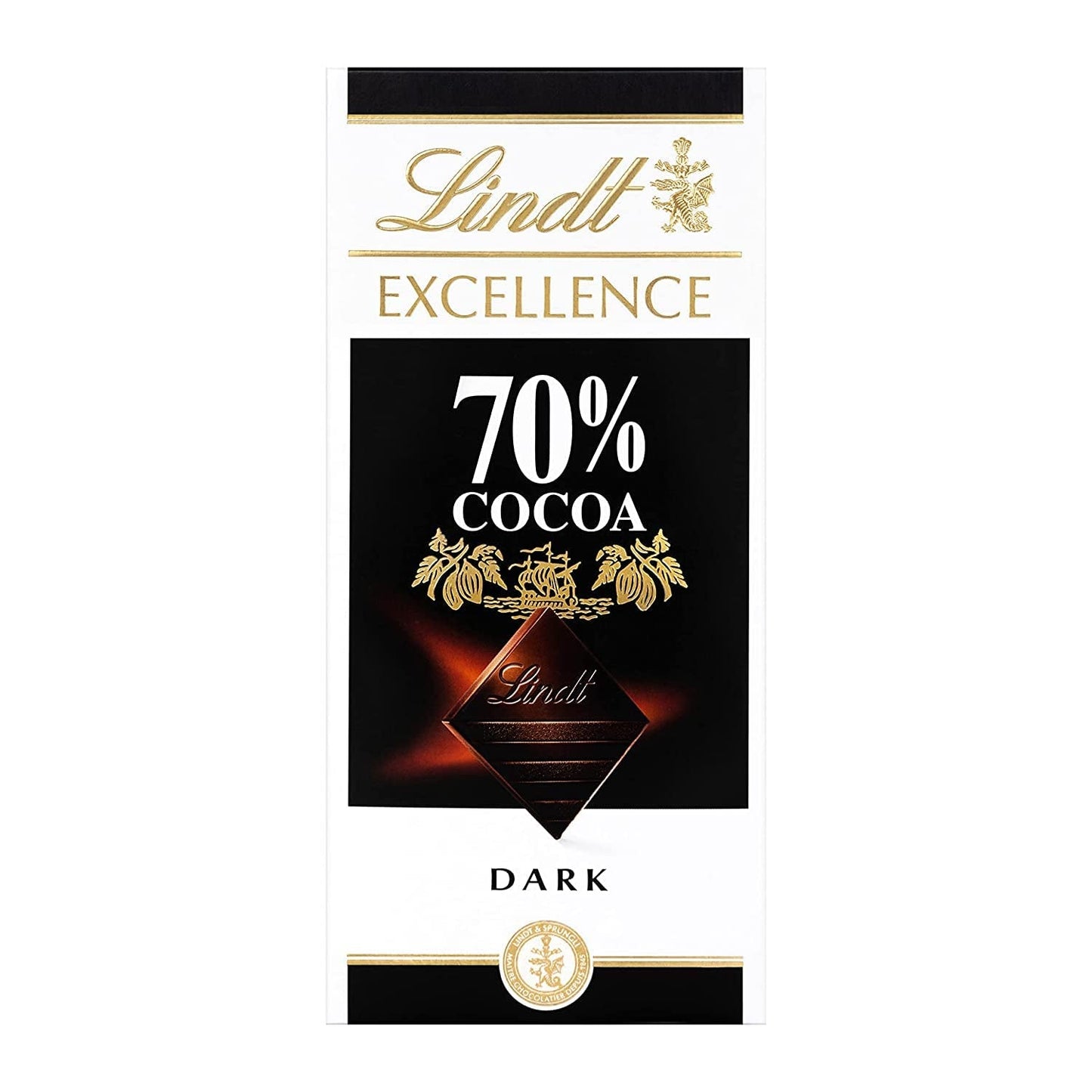 Cioccolata Lindt | Tavoletta EXCELLENCE Cacao 85% | 100 g| Cioccolato Extra Fondente | Tavoletta di cioccolato vegana