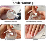 Biutee Nail Stamper 30 Pezzi Set Timbri Unghie Template Unghie Stampi Unghie Animali Fiori Immagini Piastra per timbri unghie con 2 timbri 2 raschietti Accessori per design unghie Timbro per unghie French