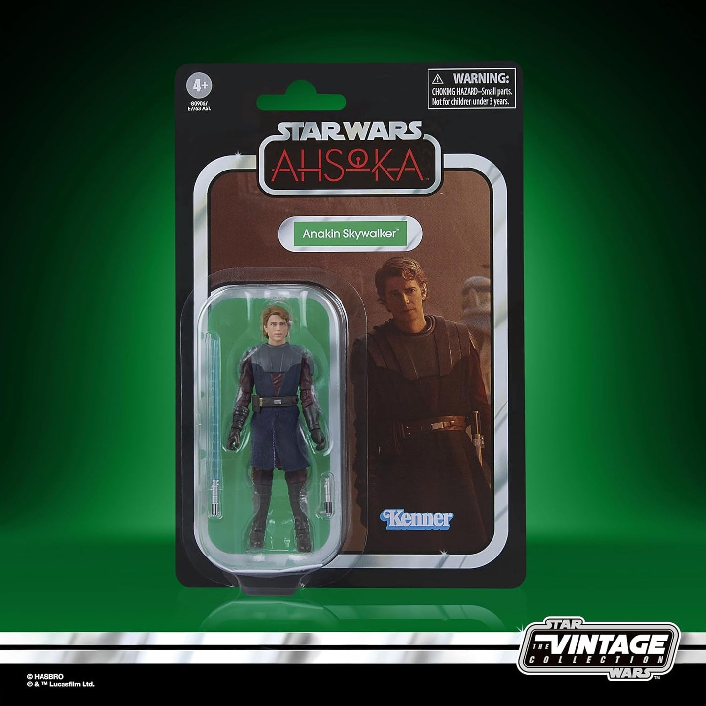 Collezione Star Wars Vintage Anakin Skywalker, Star Wars: Ahsoka Action Figure, Action figures 9,5 cm Naty Shop