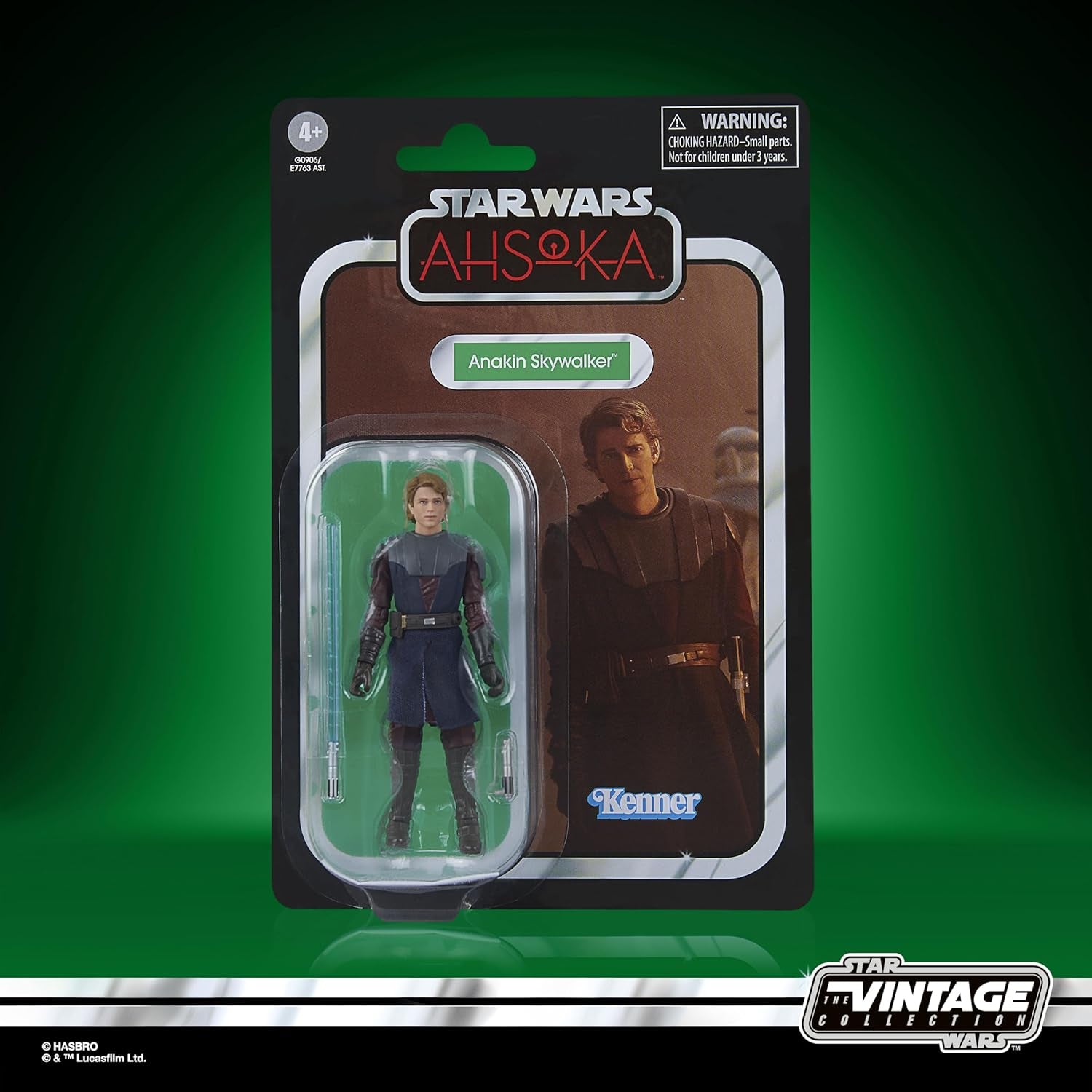 Collezione Star Wars Vintage Anakin Skywalker, Star Wars: Ahsoka Action Figure, Action figures 9,5 cm Naty Shop